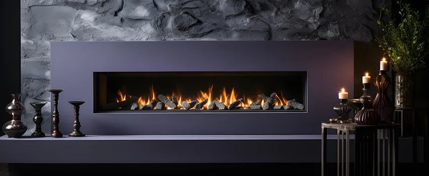 Ember Bed for Ventless Gas Fireplace in Hinsdale, IL